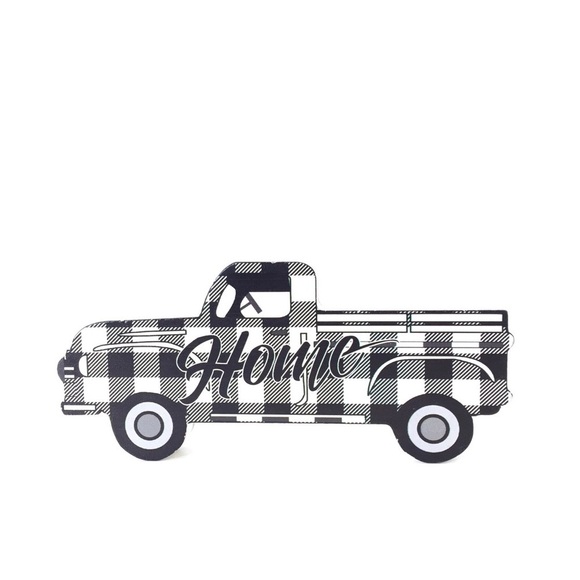 Welcome Home Shabby Chic Truck Shelf Decor NEW - Picture 1 of 7